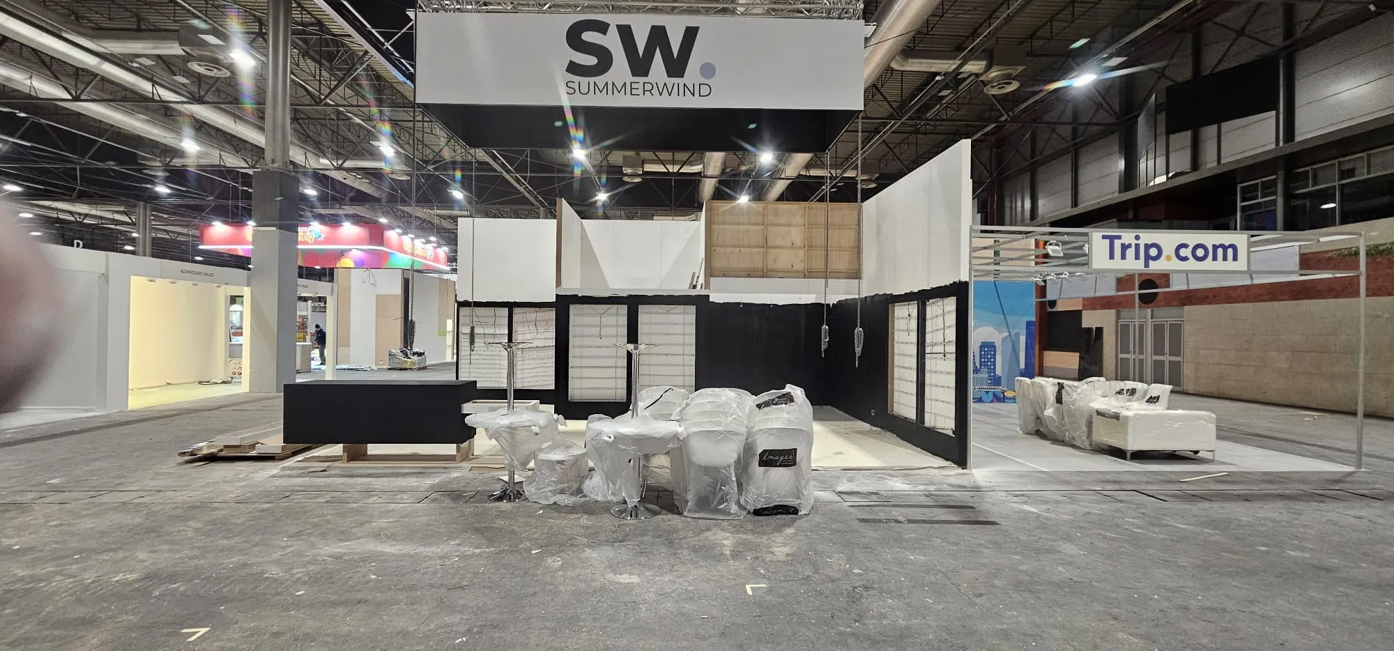 Stand comercial personalizado para feria en Barcelona